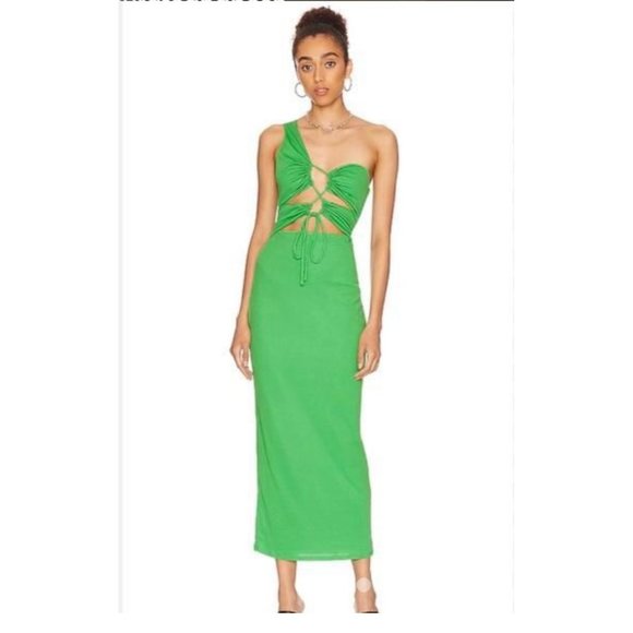 NBD Nayah Midi Sexy Cut Out Dress Sz XS/S - Picture 1 of 7